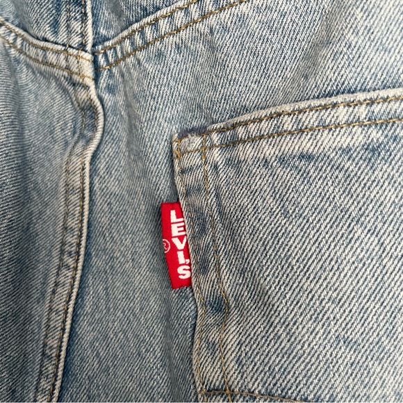 Levi’s 502 Hi-Ball Distressed Jeans Men’s W33 Tapered Streetwear Ripped Denim - Picture 9 of 14